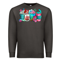 Smoke mermaid coffee cups Premium Sweatshirt - Zillion Design Studio