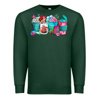 Sports Green mermaid coffee cups Premium Sweatshirt - Zillion Design Studio
