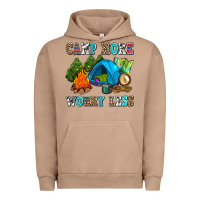 Pigment Burro camp more worry less Urban Hoodie - AdoDesignShop