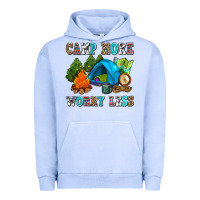 Pigment Grape Ice camp more worry less Urban Hoodie - AdoDesignShop