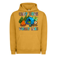 Pigment Peanut Butter camp more worry less Urban Hoodie - AdoDesignShop