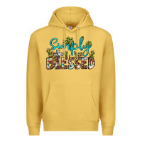 Antique Gold simply blessed Premium Hoodie - JahusDesignShop