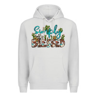 Dove Grey simply blessed Premium Hoodie - JahusDesignShop