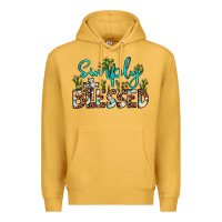 Mustard simply blessed Premium Hoodie - JahusDesignShop