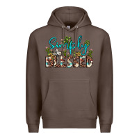 Coffee simply blessed Premium Hoodie - JahusDesignShop