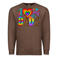 Chestnut i love my dads Premium Sweatshirt - texasbilliewilder