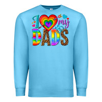 Ocean Blue i love my dads Premium Sweatshirt - texasbilliewilder