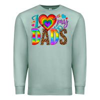 Seafoam i love my dads Premium Sweatshirt - texasbilliewilder