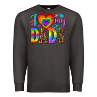 Smoke i love my dads Premium Sweatshirt - texasbilliewilder