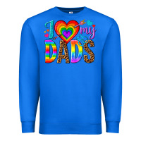 True Royal i love my dads Premium Sweatshirt - texasbilliewilder