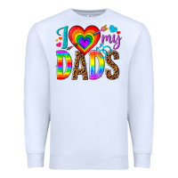 White i love my dads Premium Sweatshirt - texasbilliewilder