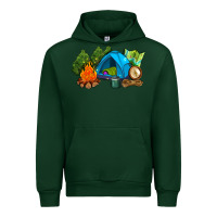 Forest Green camp in the woods Urban Hoodie - AdoDesignShop
