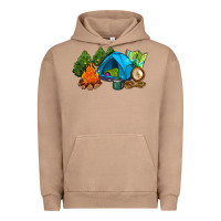 Pigment Burro camp in the woods Urban Hoodie - AdoDesignShop