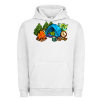 Pigment Lunar Rock camp in the woods Urban Hoodie - AdoDesignShop