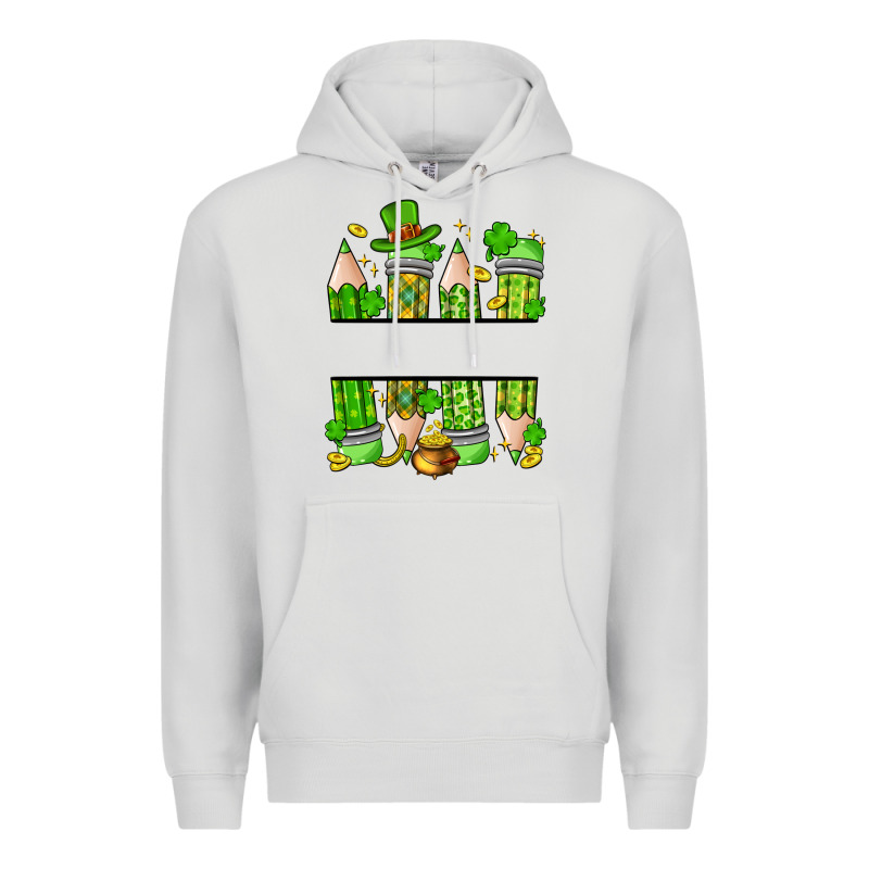 Personalized St. Patrick's Day Pencils Premium Hoodie by Artiststas | Teevron