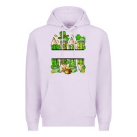Lilac personalized st. patrick's day pencils Premium Hoodie - Artiststas