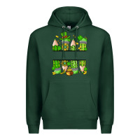 Sports Green personalized st. patrick's day pencils Premium Hoodie - Artiststas