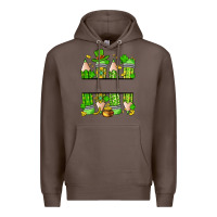 Coffee personalized st. patrick's day pencils Premium Hoodie - Artiststas