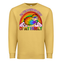 Antique Gold i m the rainbow sheep of my family pride lgbtq Premium Sweatshirt - texasbilliewilder