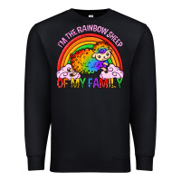 Black i m the rainbow sheep of my family pride lgbtq Premium Sweatshirt - texasbilliewilder