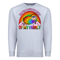 Heather Grey i m the rainbow sheep of my family pride lgbtq Premium Sweatshirt - texasbilliewilder