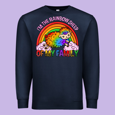 Premium Sweatshirt i m the rainbow sheep of my family pride lgbtq