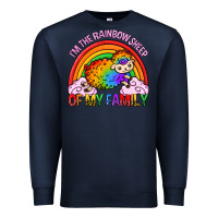 Navy i m the rainbow sheep of my family pride lgbtq Premium Sweatshirt - texasbilliewilder