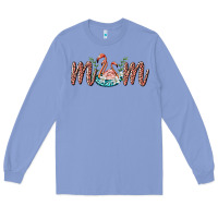 Colony Blue mom flamingo Long Sleeve Tee - BarkalooDesign