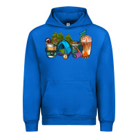 Cobalt camp coffee cups ado Urban Hoodie - AdoDesignShop