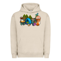 Pigment French Oak camp coffee cups ado Urban Hoodie - AdoDesignShop