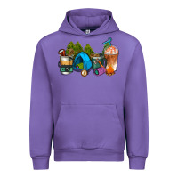 Tulip camp coffee cups ado Urban Hoodie - AdoDesignShop