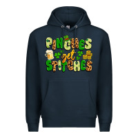 Navy pinches get stitches Premium Hoodie - Artiststas
