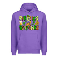 Purple pinches get stitches Premium Hoodie - Artiststas
