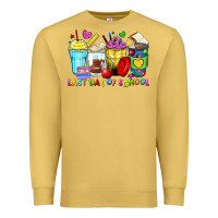 Antique Gold last day of school coffee cups Premium Sweatshirt - Zillion Design Studio