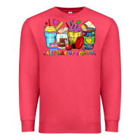 Cardinal last day of school coffee cups Premium Sweatshirt - Zillion Design Studio