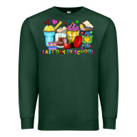 Sports Green last day of school coffee cups Premium Sweatshirt - Zillion Design Studio