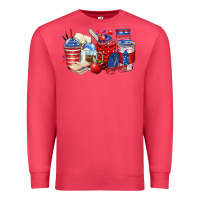 Cardinal 4th of july teacher coffee cups Premium Sweatshirt - Zillion Design Studio