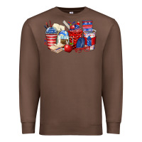 Chestnut 4th of july teacher coffee cups Premium Sweatshirt - Zillion Design Studio