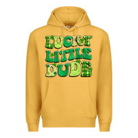 Lucky Little Dude Premium Hoodie | Teevron