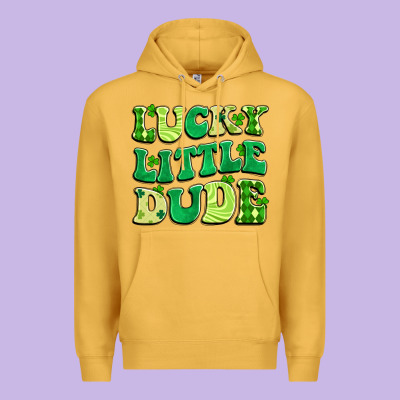 Lucky Little Dude Premium Hoodie Designed By Artiststas