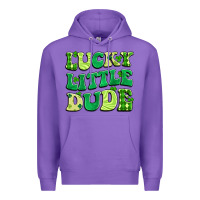 Purple lucky little dude Premium Hoodie - Artiststas
