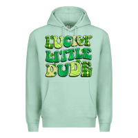 Seafoam lucky little dude Premium Hoodie - Artiststas