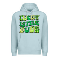 Blue Mist lucky little dude Premium Hoodie - Artiststas