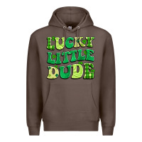 Coffee lucky little dude Premium Hoodie - Artiststas