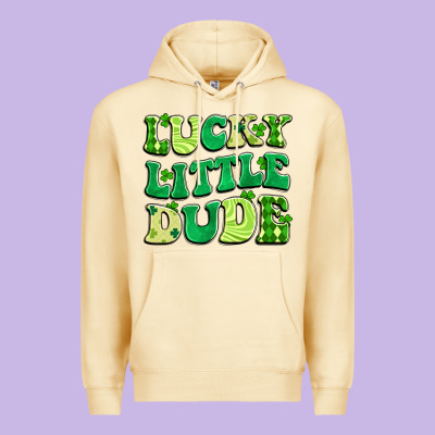 Lucky Little Dude Premium Hoodie Designed By Artiststas