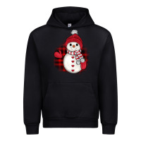 Black christmas snowman Urban Hoodie - JahusDesignShop