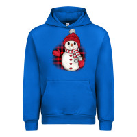 Cobalt christmas snowman Urban Hoodie - JahusDesignShop