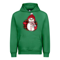 Emerald christmas snowman Urban Hoodie - JahusDesignShop