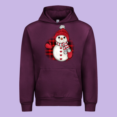 Christmas Snowman Urban Hoodie Designed By Jahusdesignshop