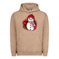 Pigment Burro christmas snowman Urban Hoodie - JahusDesignShop